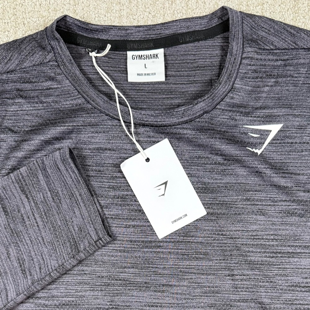 Long Sleeve Tech shirt With logo
